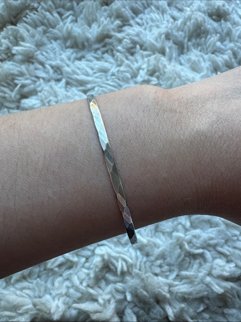 Vintage Sterling Silver German Bangle